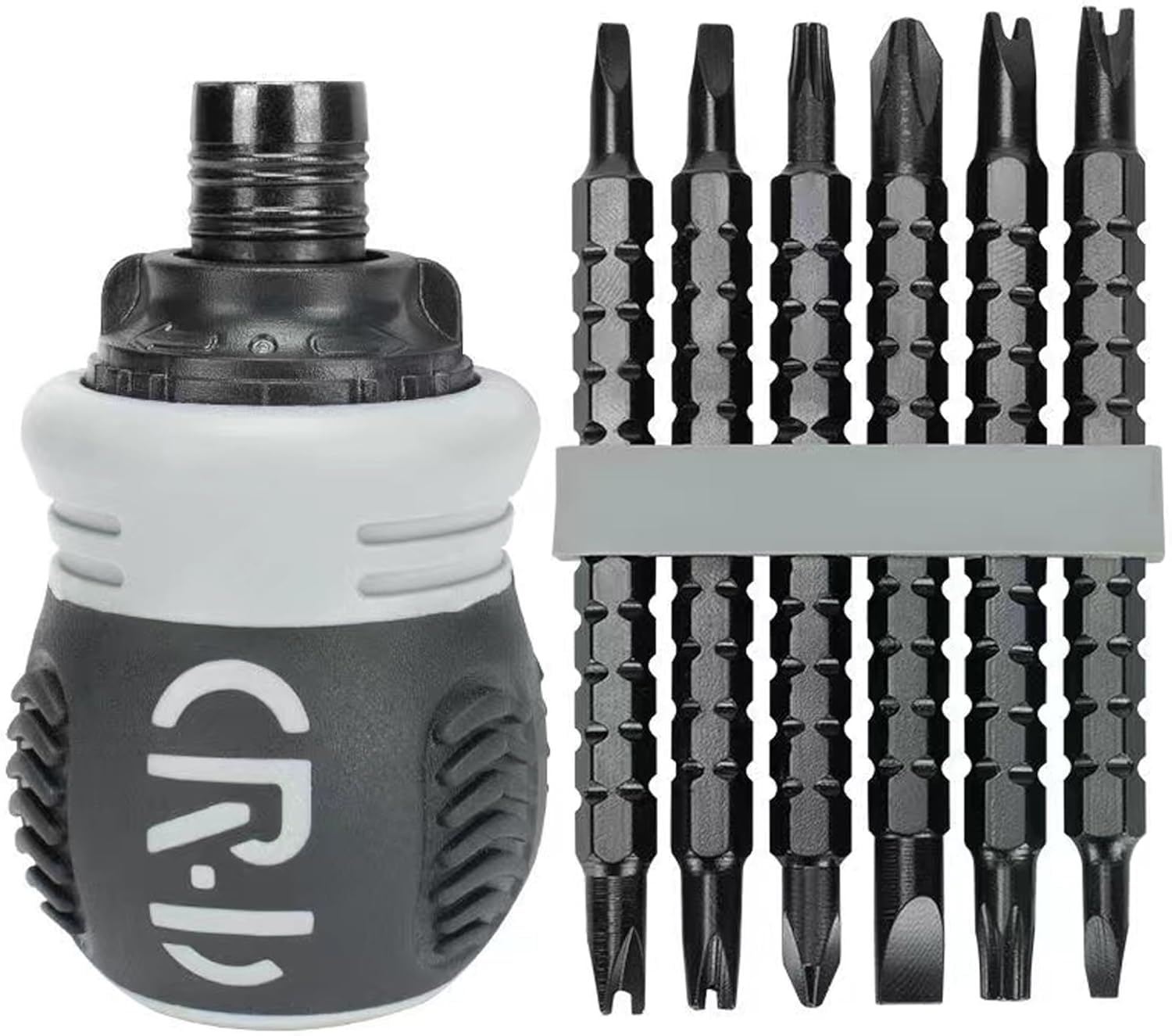Serplex 13-in-1 Screwdriver Set with 6 Dual-head Screwdriver Bits, Ratchet Screwdriver Kit Adjustable Length Screwdriver Labor-saving Retractable Magnetic Chrome Vanadium Steel Batch Head Combination Serplex 13-in-1 Screwdriver Set with 6 Dual-head Screwdriver Bits, Ratchet Screwdriver Kit Adjustable Length Screwdriver Labor-saving Retractable Magnetic Chrome Vanadium Steel Batch Head Combination